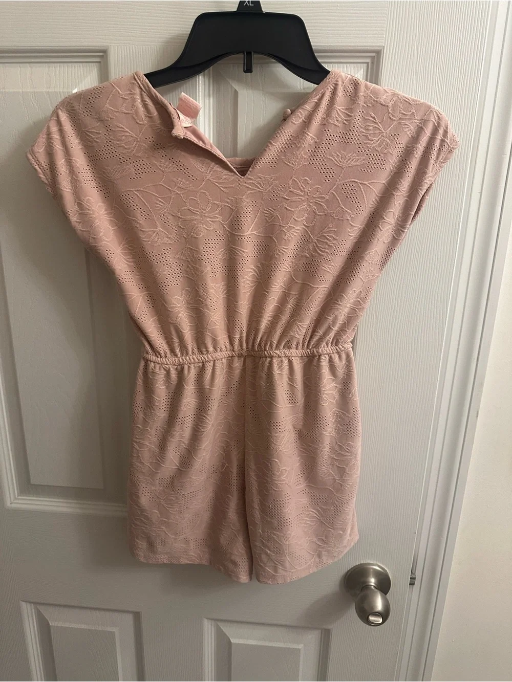 Emma & Elsa Girls Pink Romper One Piece Size 14